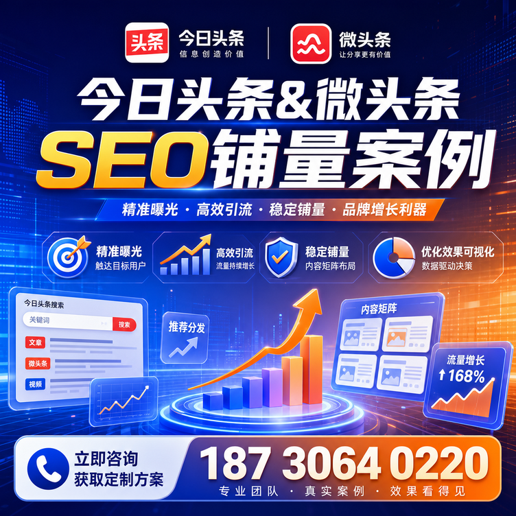 武汉头条号SEO矩阵批量内容铺量成功案例