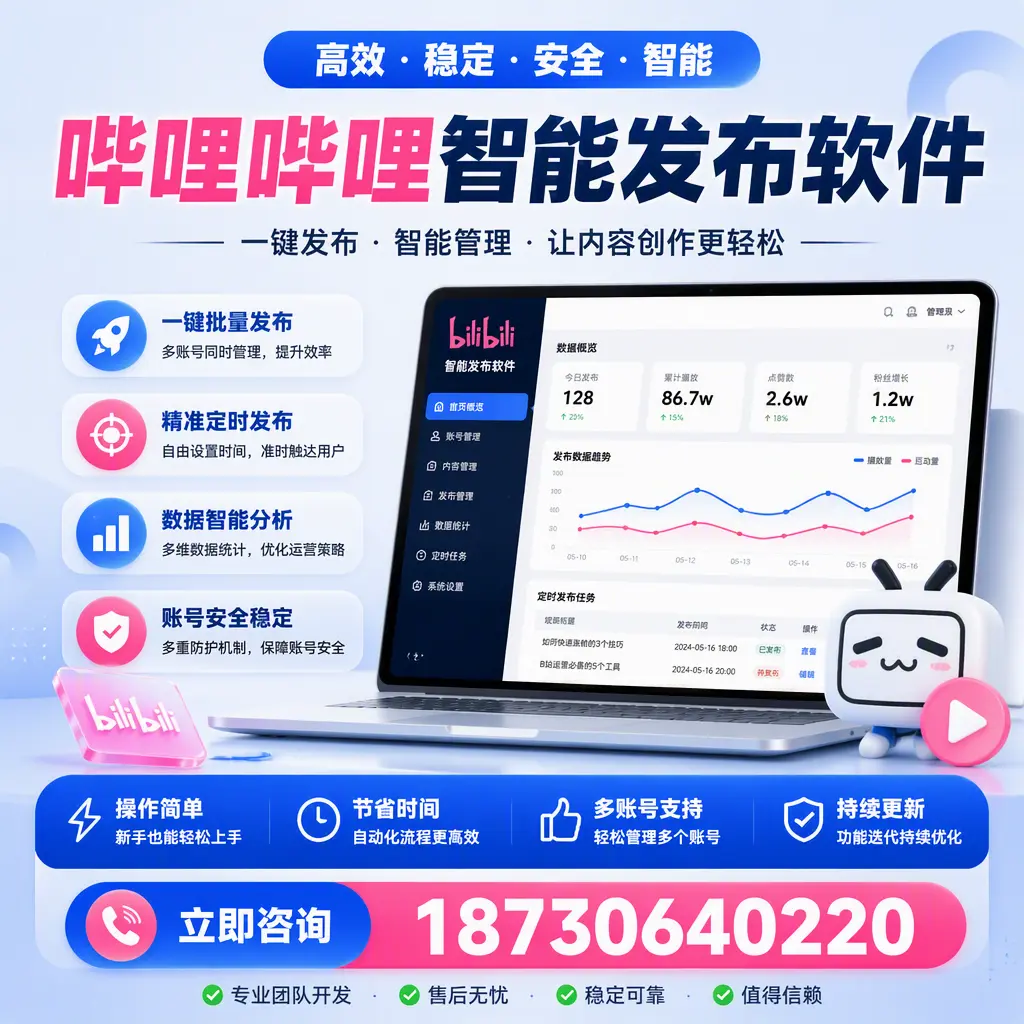 如何在 武汉 制定有效的哔哩哔哩智能发布策略